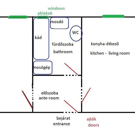 Ferienwohnung Aha Debrecen Exterior foto